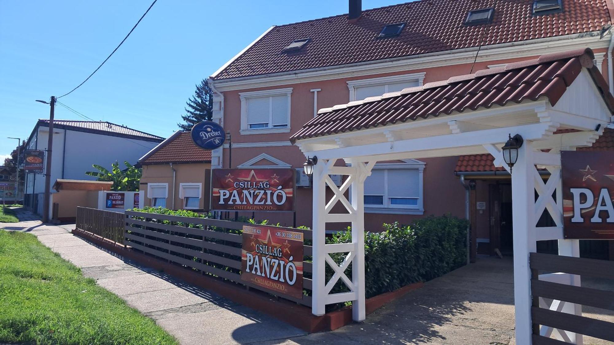 Отель Csillag Panzio Вац Экстерьер фото